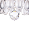 Люстра 4*E14 40Вт Серебро IP20 Chabrol FR2302CL-04S Freya
