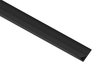 Donel Угловой алюминиевый профиль, 16х16х2000. Цвет: Черный матовый, RAL9005,Серия:DN8ALE