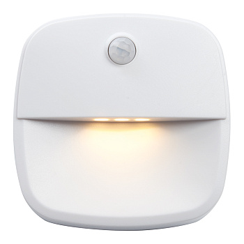 Светильник с датчиком движения Feron FN1220 0,5W, белый