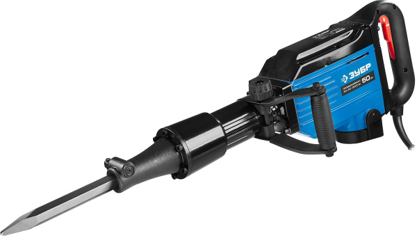 Молоток отбойный "Бетонолом", Профессионал ЗМ-50-2000 ВК, HEX28, 50 Дж, 20 кг, 1400 уд/мин, 2000 Вт, АВТ, кейс ЗУБР