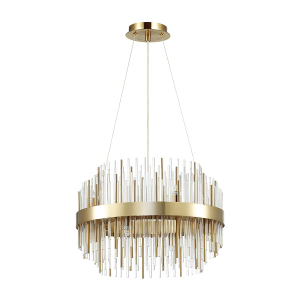 Люстра G9 8*40W 220V IDA золотой/металл/стекло ODEON LIGHT