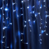 Св/д гирлянда Feron CL23 бахрома, статичная, 5,3м*0,7м + 3м 230V синий, прозр.шнур