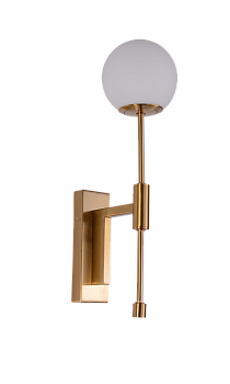 Бра VIKKI ZRS.19006.1 10Вт G9 IP20 Бронза Zortes