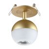 Св-к встр.IP20 GU10 9W 220V GARN матовое золото NOVOTECH