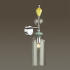 Бра E14 1*40W 4893/1WA BIZET хром/раноцветн./керамика/стекло ODEON LIGHT
