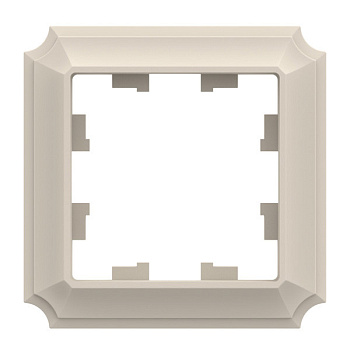 ATLASDESIGN ANTIQUE 1-постовая рамка, бежевый Systeme Electric