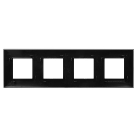 Рамка "Avanti", "Черный квадрат", 4 поста (8 мод.) DKC