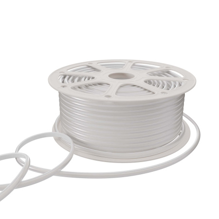 17-51 Светодиодная лента 220В, 11Вт/м, 650лм/м, 3000К (т/б) НЕОН COB 288д/м, 11*7мм, 50м, IP65, ширина подложки - 8мм, кратность реза - 50см. Apeyron