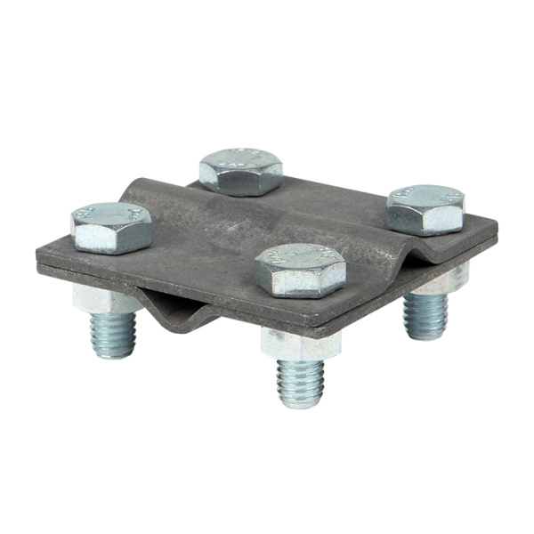 Зажим крестовидный прут-прут (пластина 57x57мм) HZ PROxima EKF