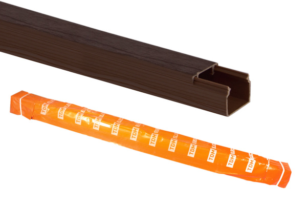 Кабель-канал 16х16 (100м) "ЭКО" 3D (бук) TDM Кабель-канал 16х16 (100м) "ЭКО" 3D (бук) TDM