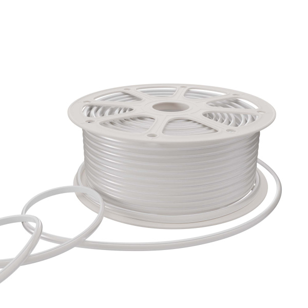 17-51 Светодиодная лента 220В, 11Вт/м, 650лм/м, 3000К (т/б) НЕОН COB 288д/м, 11*7мм, 50м, IP65, ширина подложки - 8мм, кратность реза - 50см. Apeyron