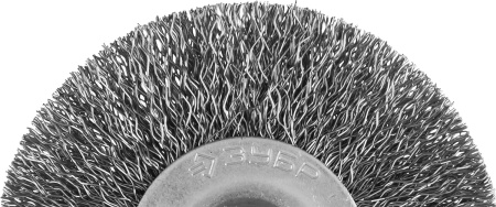 Профессионал. Щетка дисковая для дрели, витая стальная проволока 0,3мм, 38мм ЗУБР