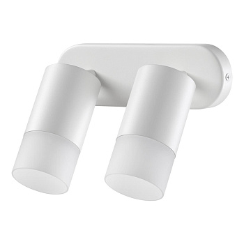 Св-к накл.IP20 GU10 9W 235V FLAX белый B NOVOTECH