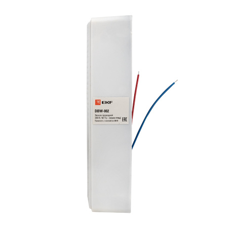 Звонок проводной 230В (Звуки птиц)  EKF