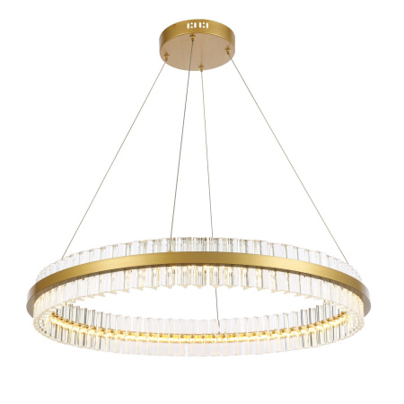 Светильник подвесной Матовое золото/Прозрачный LED 1*60Вт 3000К SL383.223.01 ST LUCE