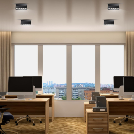 Св-к накл.IP33 LED 4000К 25W 110-265V EOS черный NOVOTECH