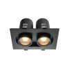 Встраиваемый светильник LED 20Вт Черный IP20 Downlight DL045-02-10W3K-B Technical Maytoni