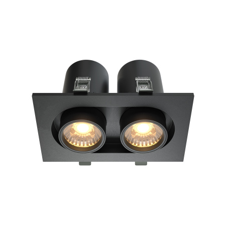 Встраиваемый светильник LED 20Вт Черный IP20 Downlight DL045-02-10W3K-B Technical Maytoni