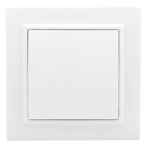 Минск Кнопка нажимная СП, 10А, белый EKF