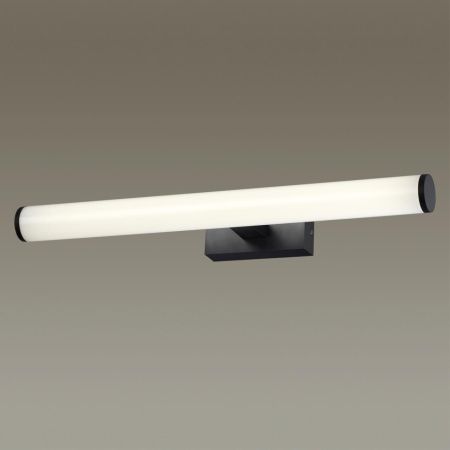 Настенный св-к LED 18W 4000К 1300Лм WATR чёрный/металл/стекло ODEON LIGHT