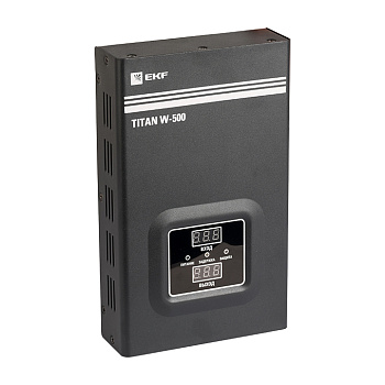 Стабилизатор напряжения настенный TITAN W-500 PROxima EKF