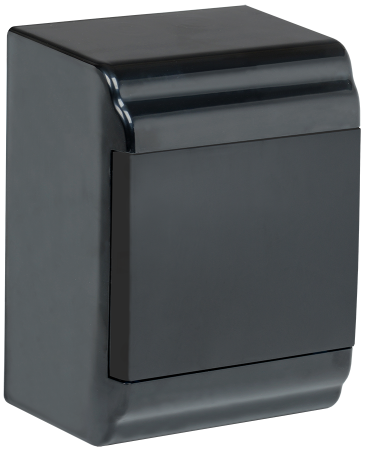 Корпус пластиковый ЩРН-П-4 модуля навесной черный IP41 PRIME IEK