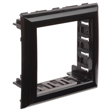 Рамка-суппорт "Avanti" для "In-liner Front", черный, 2 модуля DKC