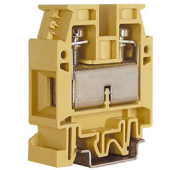 CBD.35(Ex), проходной зажим бежевый 35 кв.мм DKC