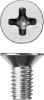 Винт DIN 965, M5 x 12 мм, 5 кг, кл. пр. 4.8, оцинкованный, ЗУБР