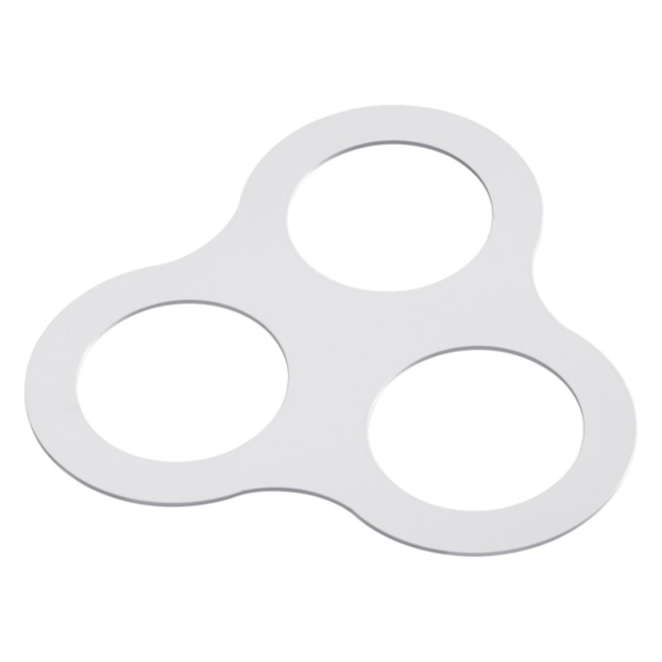 Рамка декор.к арт.357585-357587,357589,357909-357910 METIS бел NOVOTECH