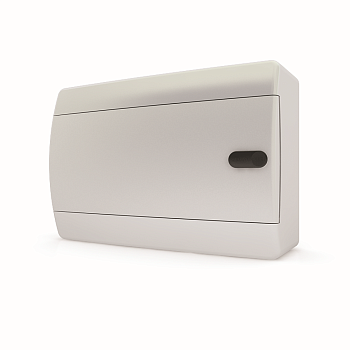 Щит навесной ЩРН-П 12 модулей белая крышка IP41 CNN 40-12-1 Tekfor