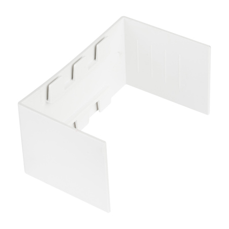 Соединитель (40х25) (4 шт) белый EKF-Plast