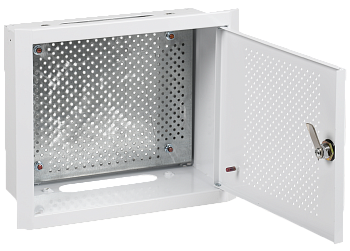 Корпус металлический ЩРв Мultimedia (265х310х120мм) IP31 белый IEK