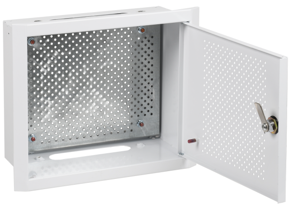 Корпус металлический ЩРв Мultimedia (265х310х120мм) IP31 белый IEK