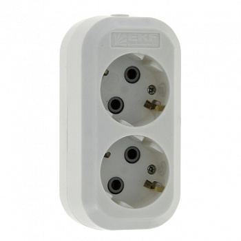 Колодка 2 гн, 16А 3,5кВт с/з Эксперт PROxima EKF