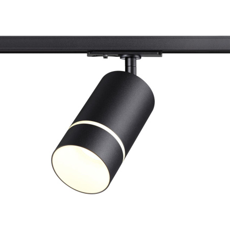 Св-к трековый однофазный IP20 GU10 9W 235V ELINA черный NOVOTECH