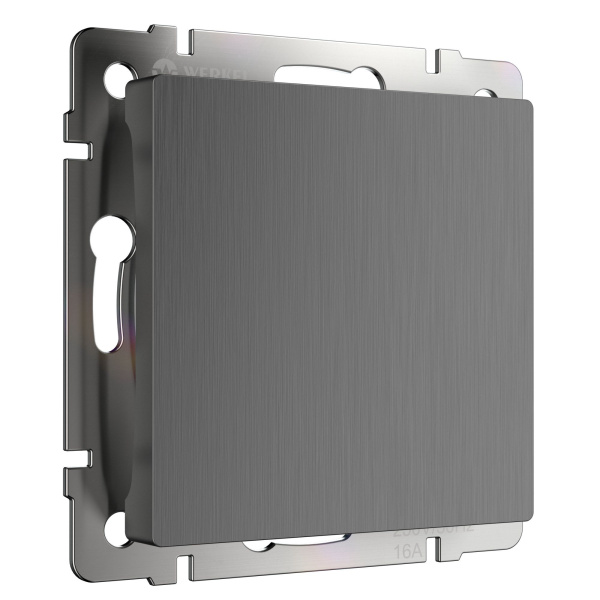 Заглушка (графит рифленый) СУ IP20 Werkel