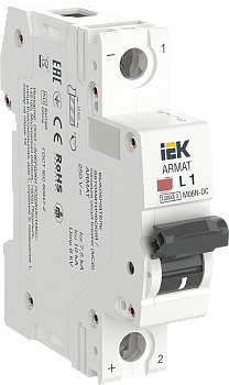 Выключатель автоматический ВА МОД M06N-DC 1П L 1А ARMAT IEK