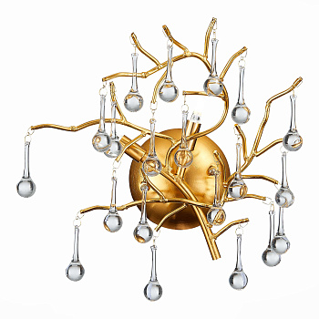 Бра Золотистый/Золотистый G9 2*5Вт SL1651.201.02 ST LUCE