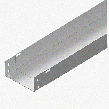 Лоток монтажный цельный глухой ЛМЦГ75х50х3000 УХЛ1, горячее цинкование, S1,0