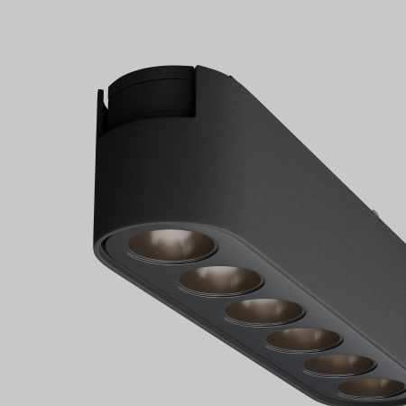 Трековый светильник LED 6Вт Черный IP20 Magnetic track system Radity TR082-1-6W4K-M-B Technical Maytoni