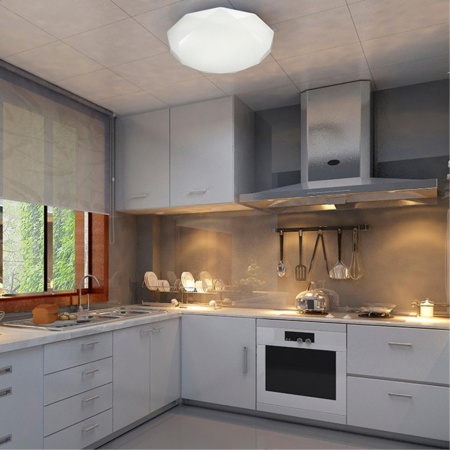 Св-к пластик/белый/прозрачный LED 30Вт 4000K D340 IP43 TORA SONEX