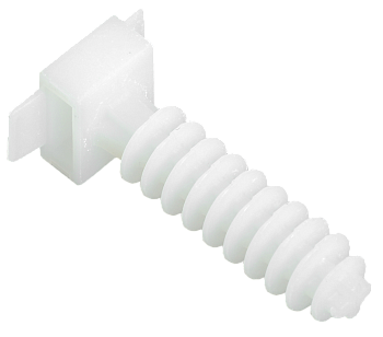 База дюбельная БД 30х10мм под хомут белая (100шт) IEK