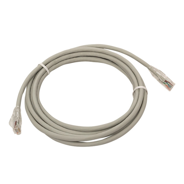 Патч-корд TERACOM PRO Cat,5E неэкранированный UTP оболочка PVC серый (5,0м) EKF