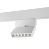 Трековый св-к димм.с ДУ,со сменой цв.темп.IP20 LED 3000~6500К 12W 48V белый FLUM D NOVOTECH