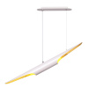 Подвесной свет-к GU10 LED 2*12W 220V WHITNEY бел/золот/мет ODEON LIGHT