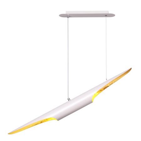 Подвесной свет-к GU10 LED 2*12W 220V WHITNEY бел/золот/мет ODEON LIGHT