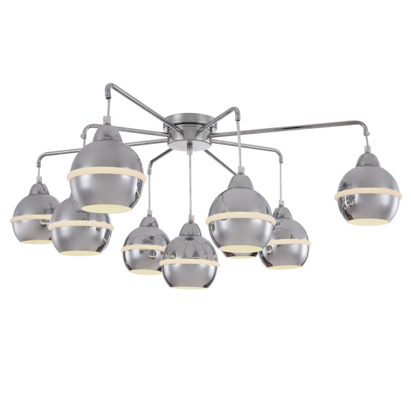 Потолочный светильник 9*E14 36Вт Хром IP20 Tommasa FR5004CL-09CH Freya