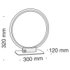 Настольная лампа 18Вт 4100K Белый IP20 Nola MOD807TL-L18W Technical