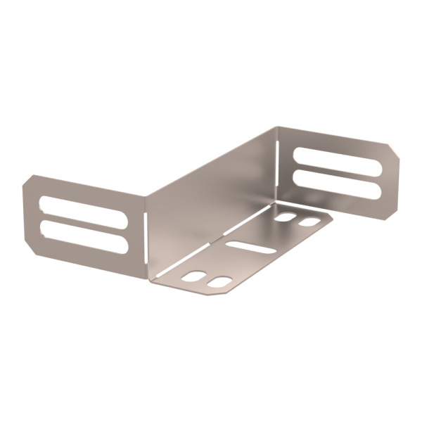 Переходник упрощённый горизонтальный Стандарт INOX (AISI 409) на 100 мм Н50 Промрукав